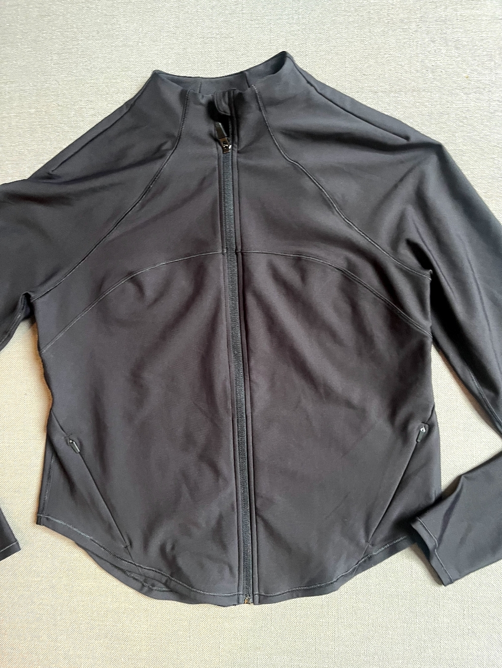 Old Navy Women's black Powersoft Active Jacket, Size M
